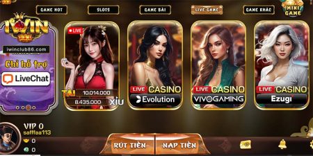 Hướng Dẫn Chơi Live Casino Tại Iwin Chi Tiết Cho Newbie