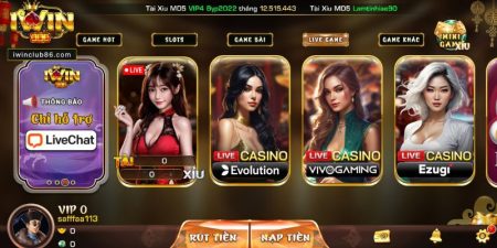 IWIN có những sảnh casino nào